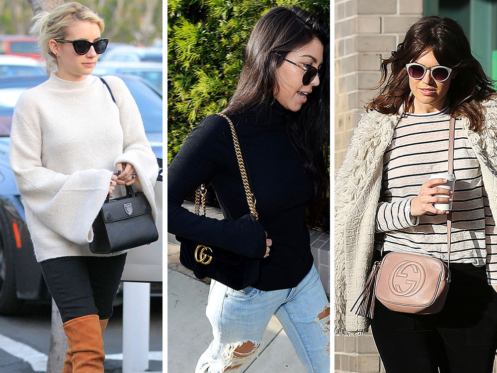 This Week, Celebs Go (Almost) All Black with Bags from Gucci, MCM and Chloé  - PurseBlog