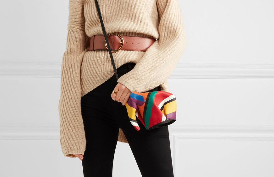 loewe mini elephant bag