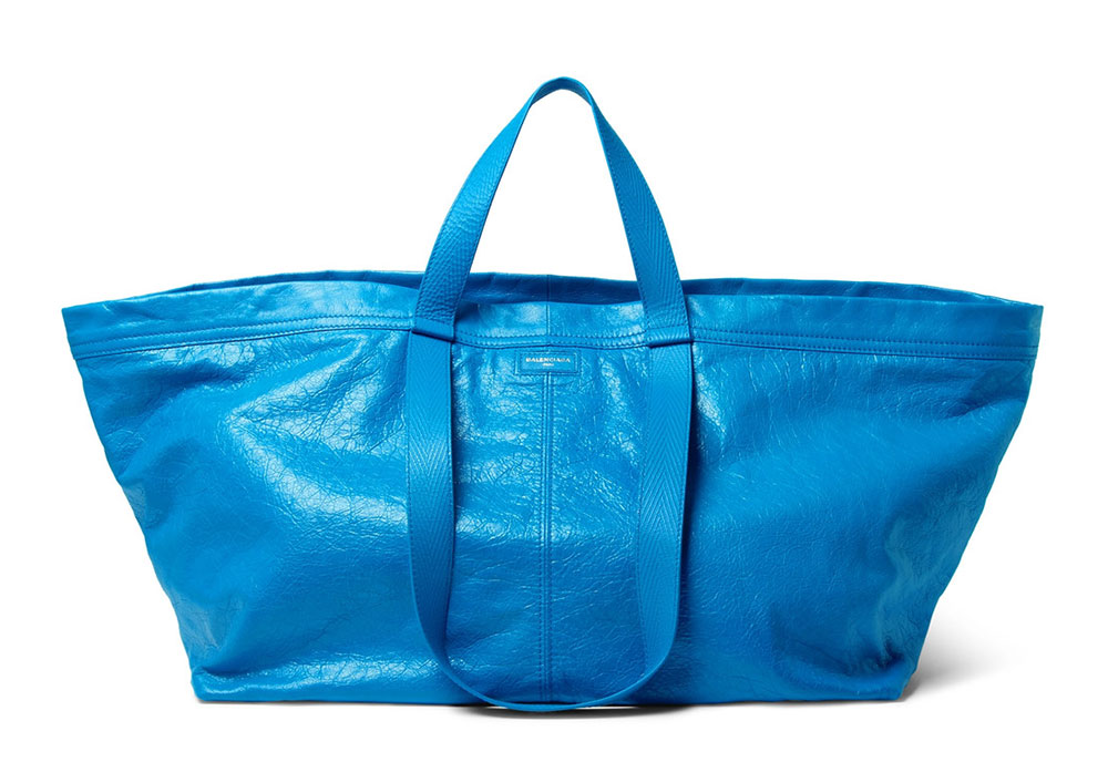 balenciaga blue bag ikea