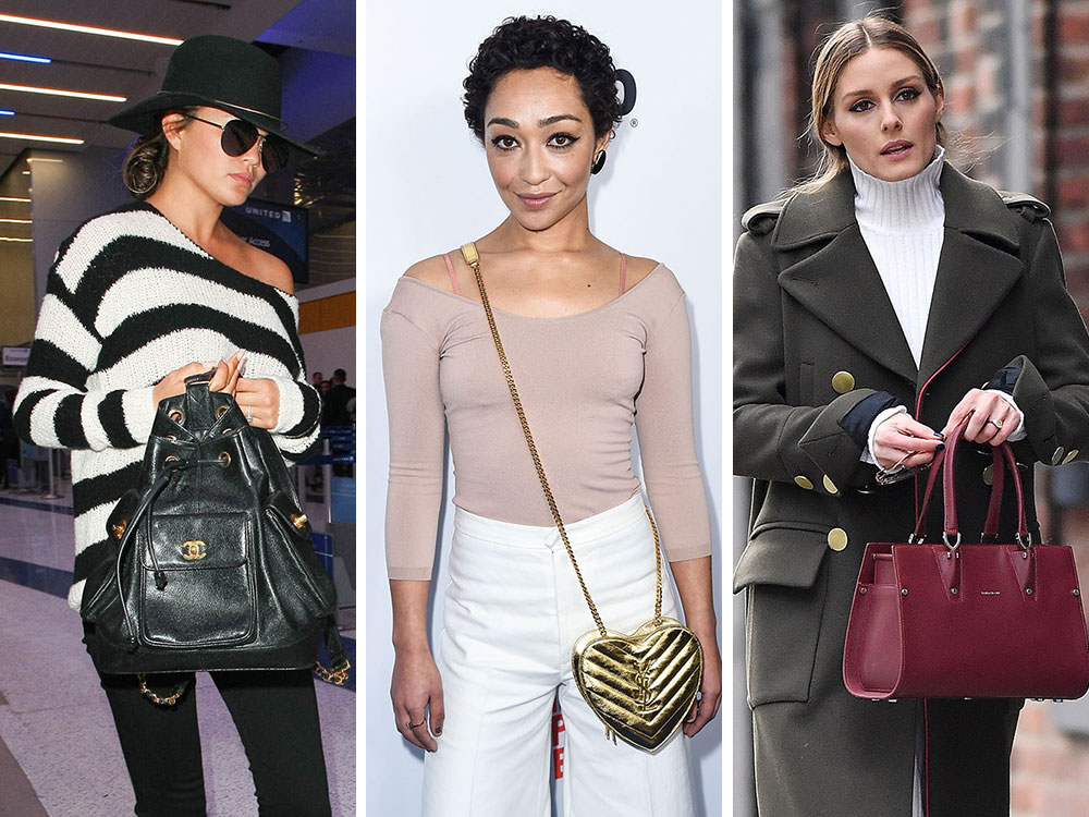 Celebs Celebrate NYFW with Bags from Louis Vuitton, Longchamp and