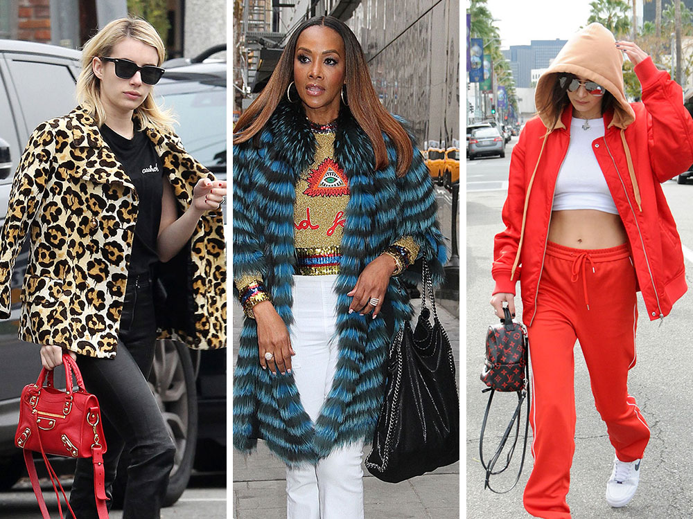 Bright Red, Logos and Stella McCartney Were the Overwhelming Celeb