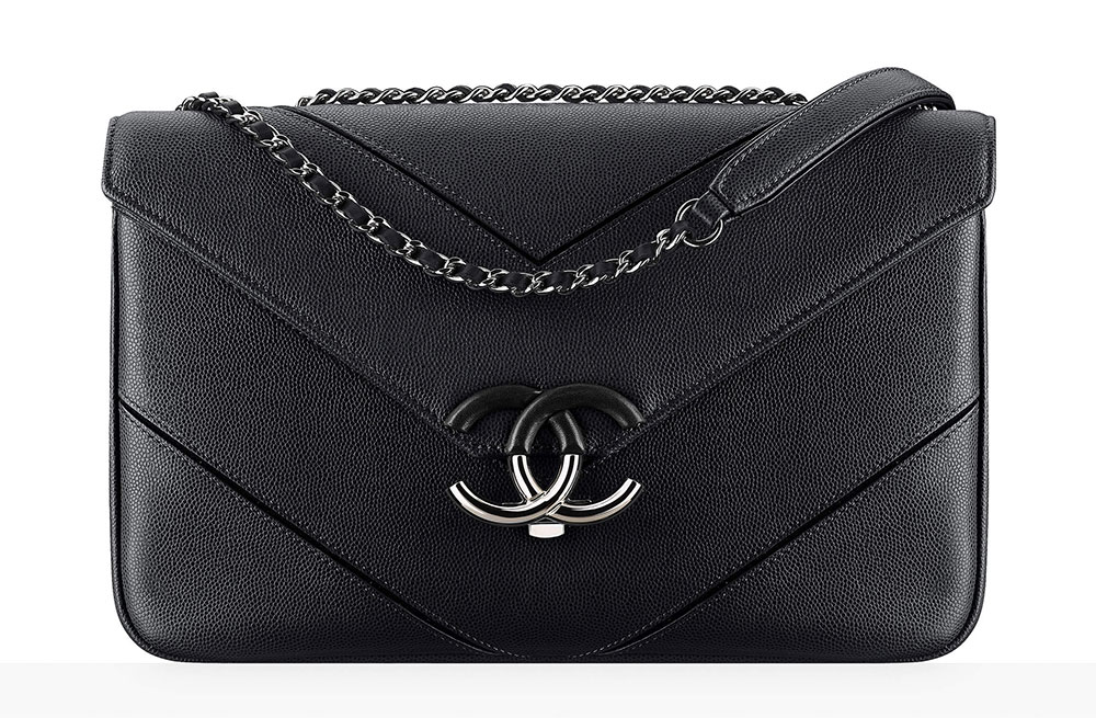 Chanel Releases Its Gest Lookbook Ever For Pre Collection Spring Chanel Flap Bag Black 3400