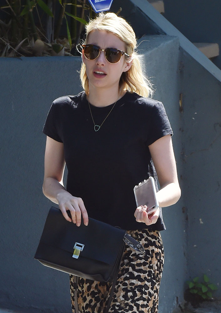 The Many Bags of Emma Roberts - PurseBlog