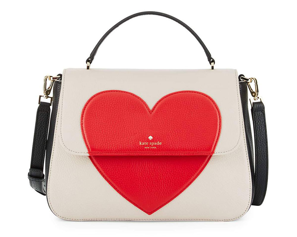 Just in Time for Valentine’s Day, Heart-Motif Bags are Popping Up