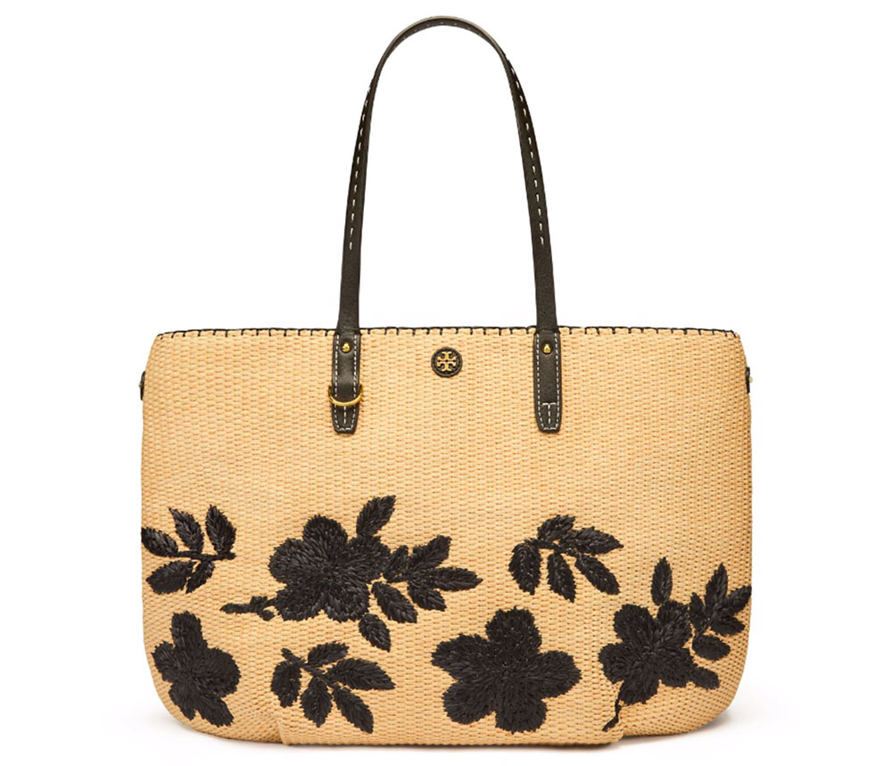 tory burch rattan bag