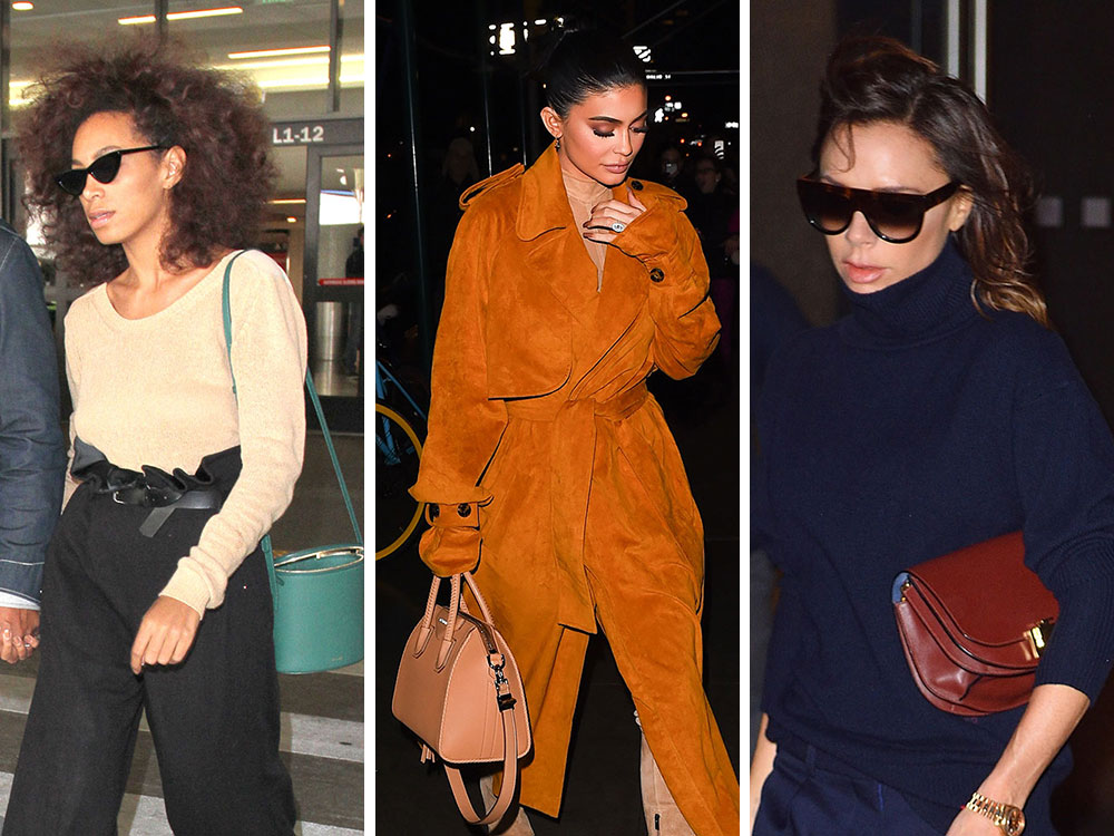 This Week, Celebs Carrying Shapely Bags from Victoria Beckham