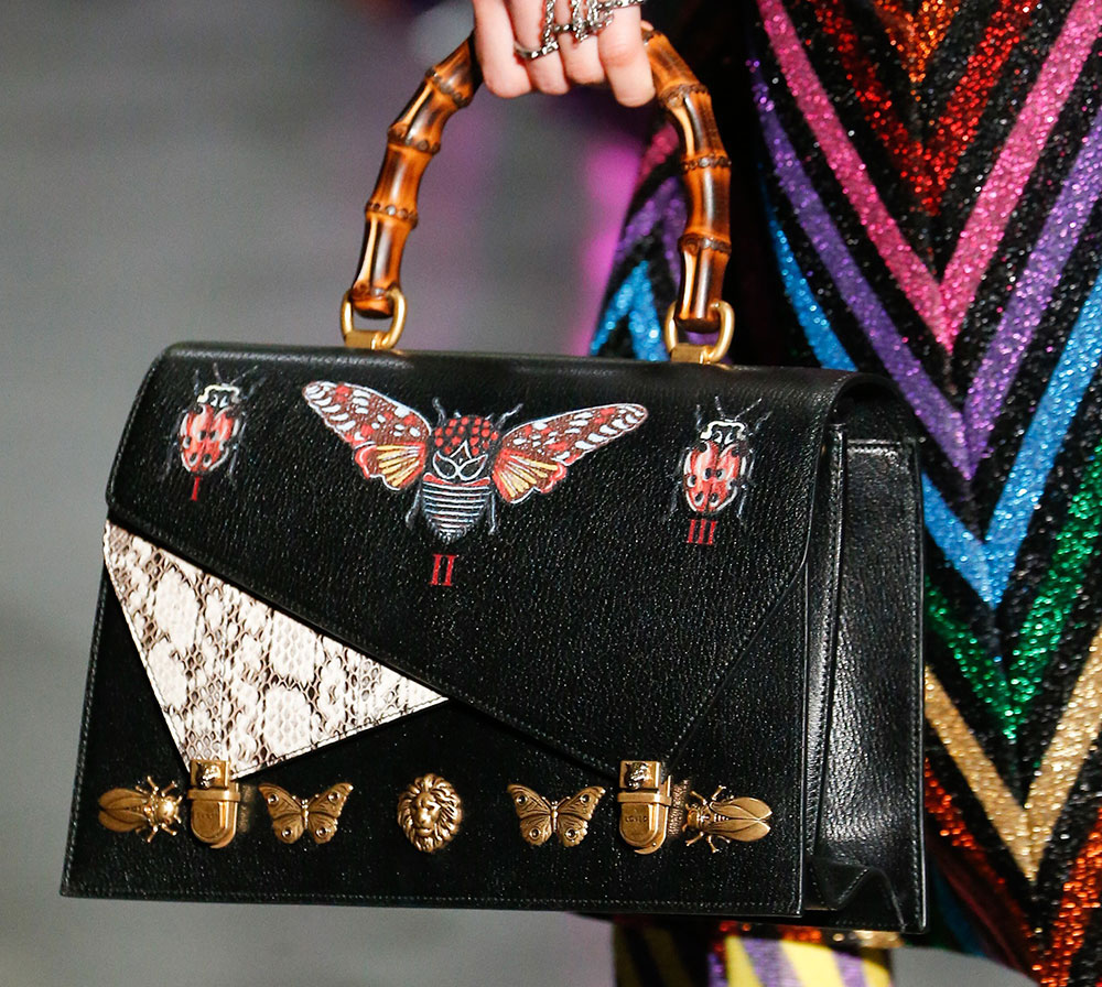 Milan Fashion Week Fall 2017 Attendees Fail to Disappoint with Bags from D&G,  Fendi and Gucci - PurseBlog