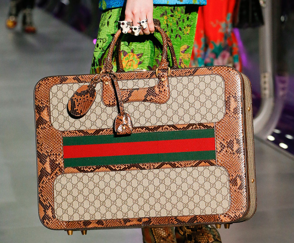Gucci Gets Heavily into the Brand's Signature Bamboo for Its Fall 2017 ...