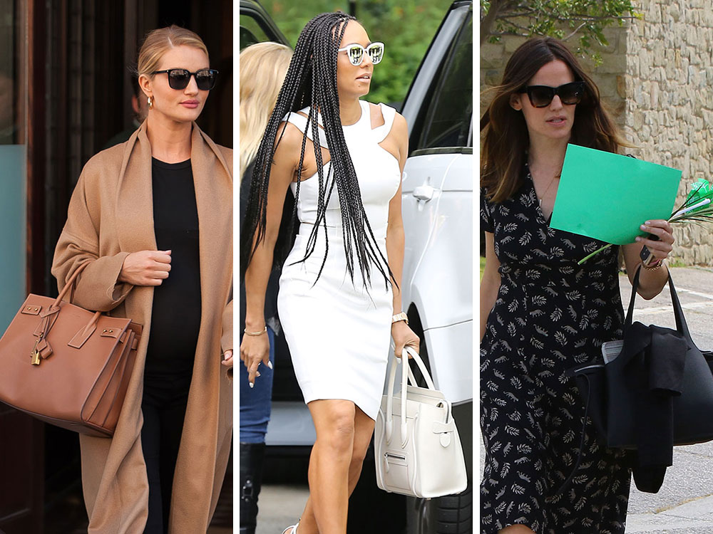 celine trio bag celebrity