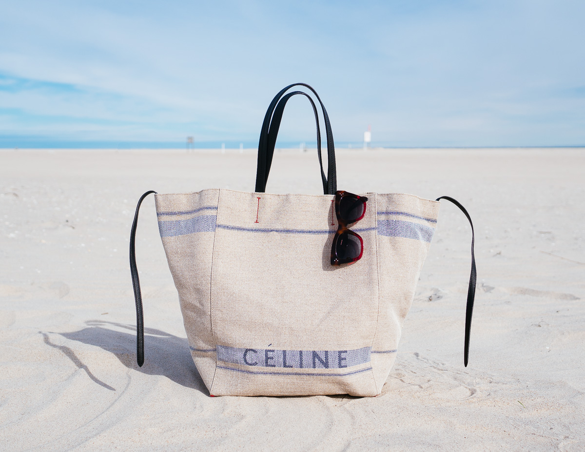 celine beach tote