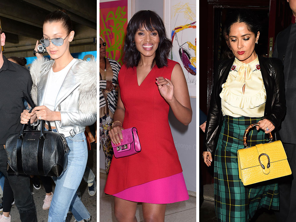 This Week, Celebs Carrying Shapely Bags from Victoria Beckham, Givenchy and  Miu Miu - PurseBlog
