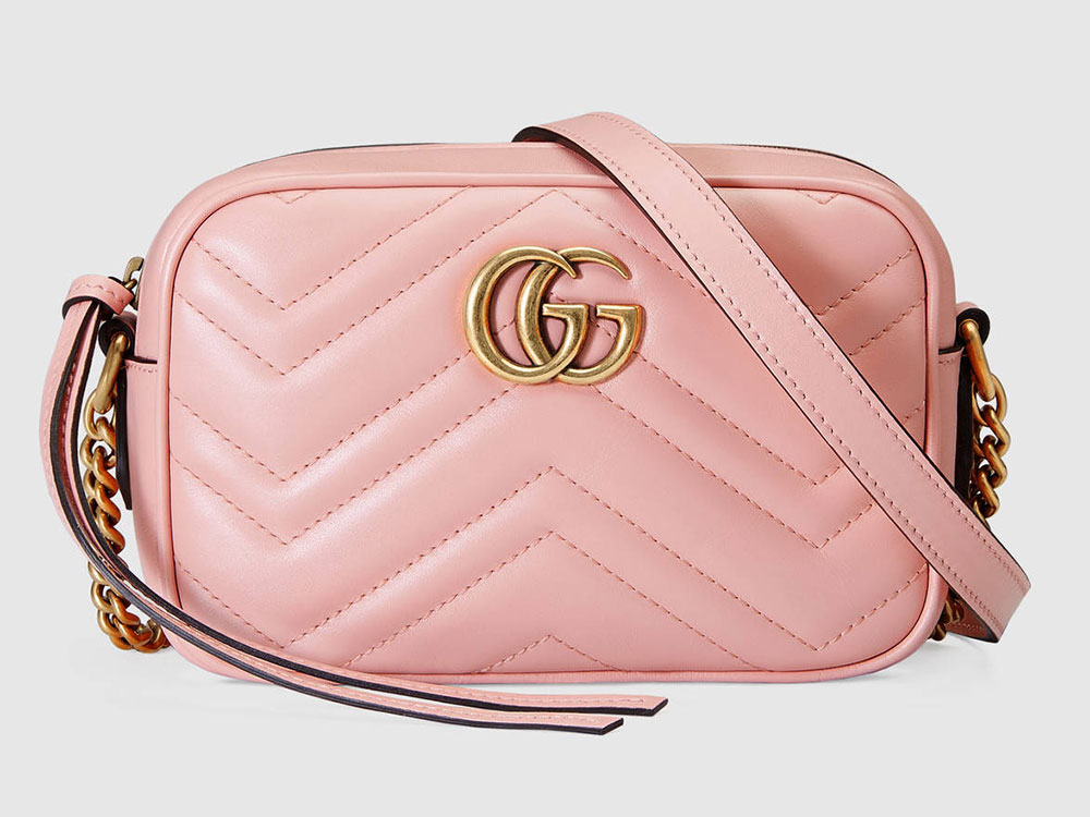 pink bag gucci