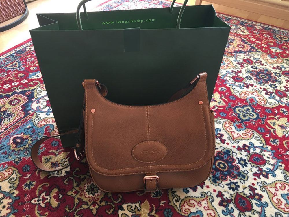 longchamp saddle bag