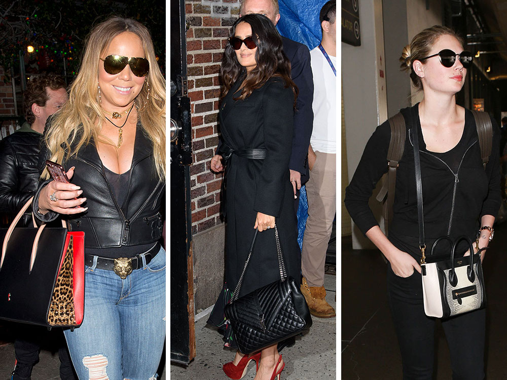 Celebs Carry On with Carry-Ons (and Other Bags) from Louis Vuitton,  Louboutin, & Chanel - PurseBlog