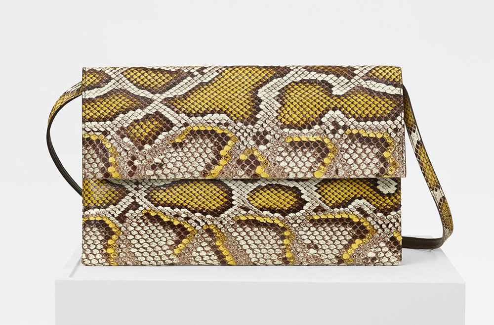 celine folded clutch