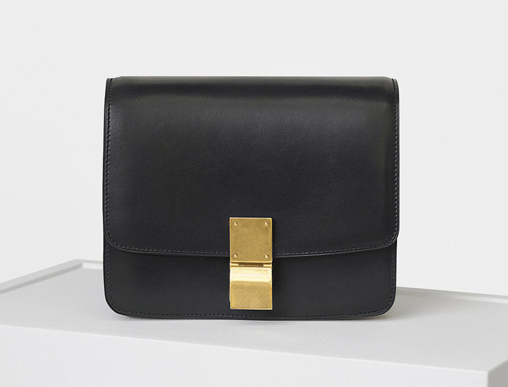 celine black bag small