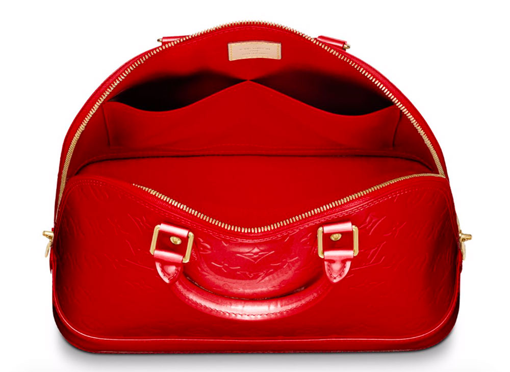 louis vuitton alma red