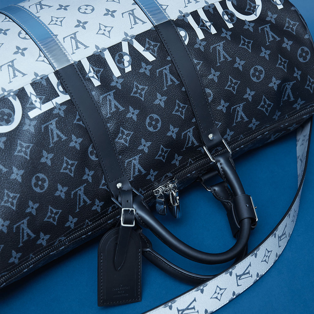 Louis Vuitton Introduces New Monogram Split at Men&#39;s Spring 2018 Runway Show - PurseBlog