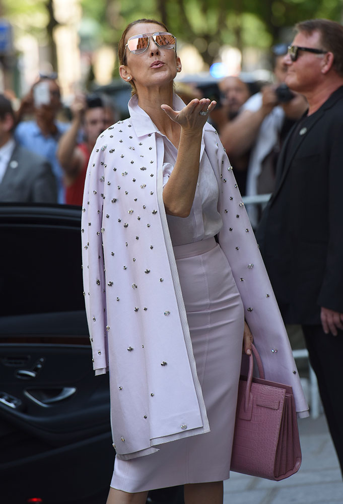 Céline Dion and Her Bags are Having More Fun in France Than Anyone