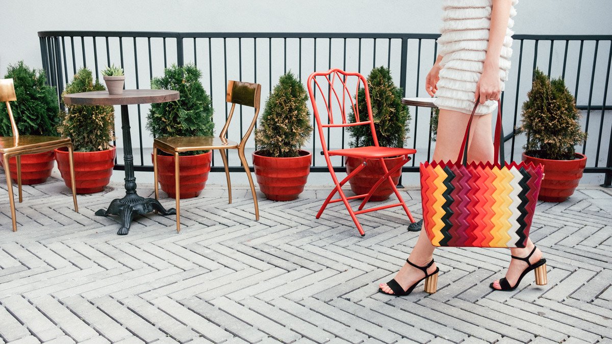 A Close Look at Salvatore Ferragamo's Colorful, Cool Bag Collaboration