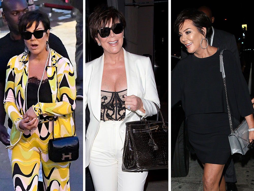 Kris Jenner Kicks Off Paris Fashion Week With Some Impressive Hermès Bags -  PurseBlog