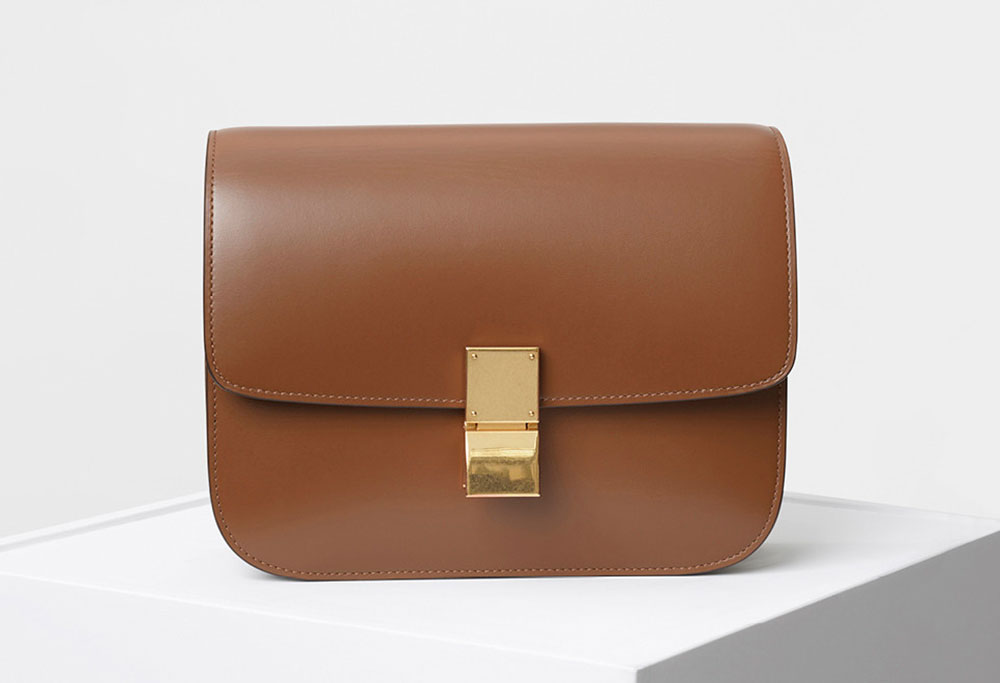 celine camel bag