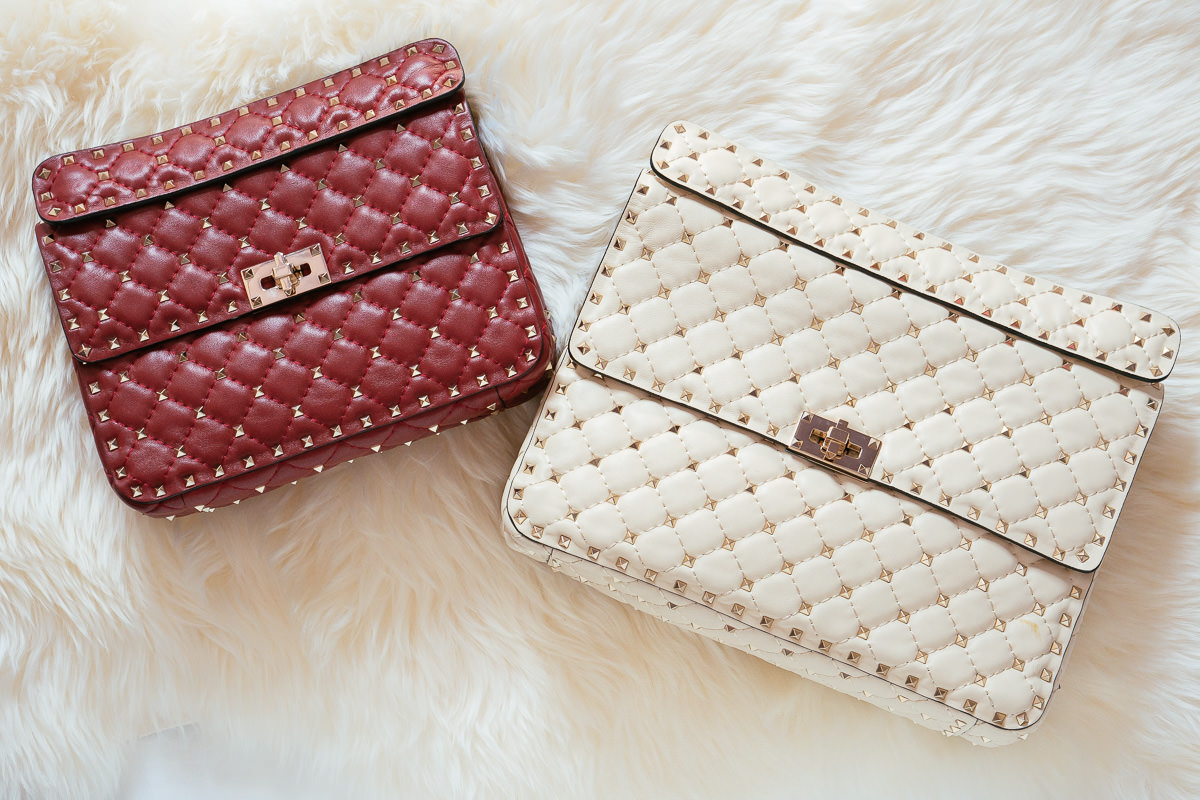 Loving Lately: The Valentino Rockstud Spike Chain Bag - PurseBlog