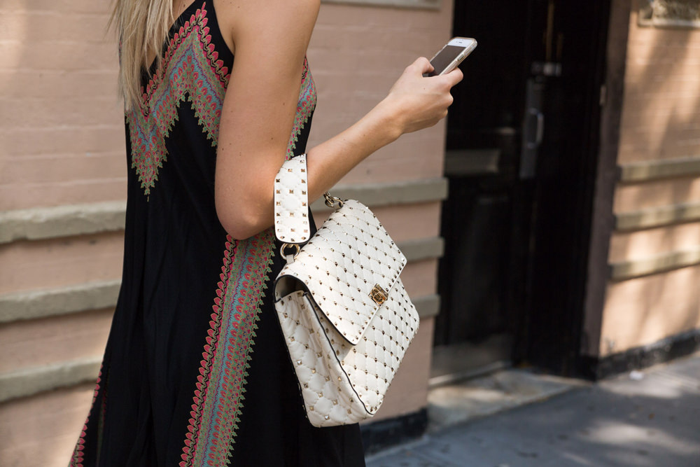 Loving Lately: The Valentino Rockstud Spike Chain Bag - PurseBlog