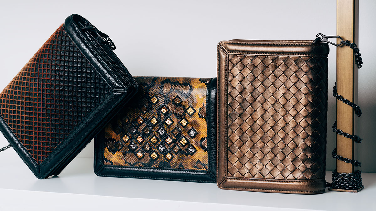 Bottega Veneta Montebello Clutches