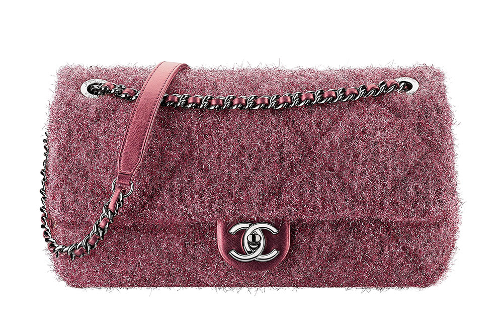 Chanel - Classic Flap Bag - Jumbo - Cotton-Wool Tweed - CGHW - 2017