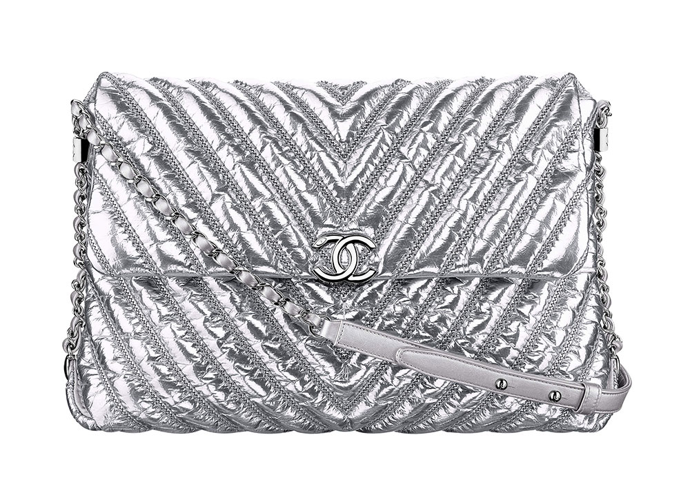 Chanel Flap Bag Silver 4200 Purseblog
