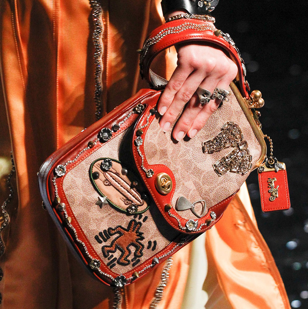 Coach’s Spring 2018 Runway Bags Pay Tribute to Artist and AIDS Activist ...