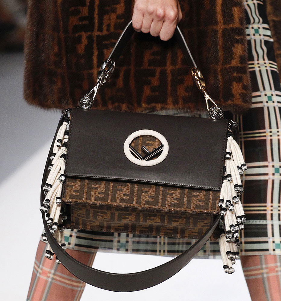 Fendi’s Spring 2018 Bags Use Logos and Plaid to Spice Up Peekaboos and ...