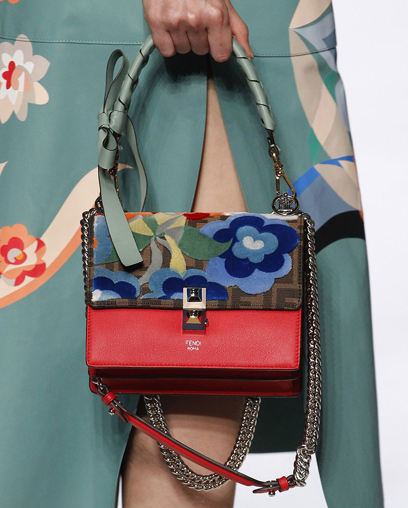 Fendi’s Spring 2018 Bags Use Logos and Plaid to Spice Up Peekaboos and ...