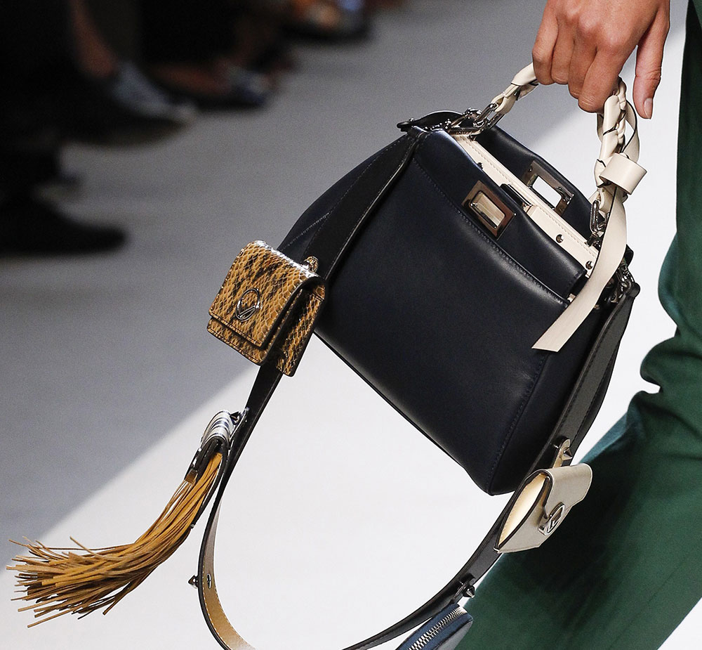 Fendi’s Spring 2018 Bags Use Logos and Plaid to Spice Up Peekaboos and ...