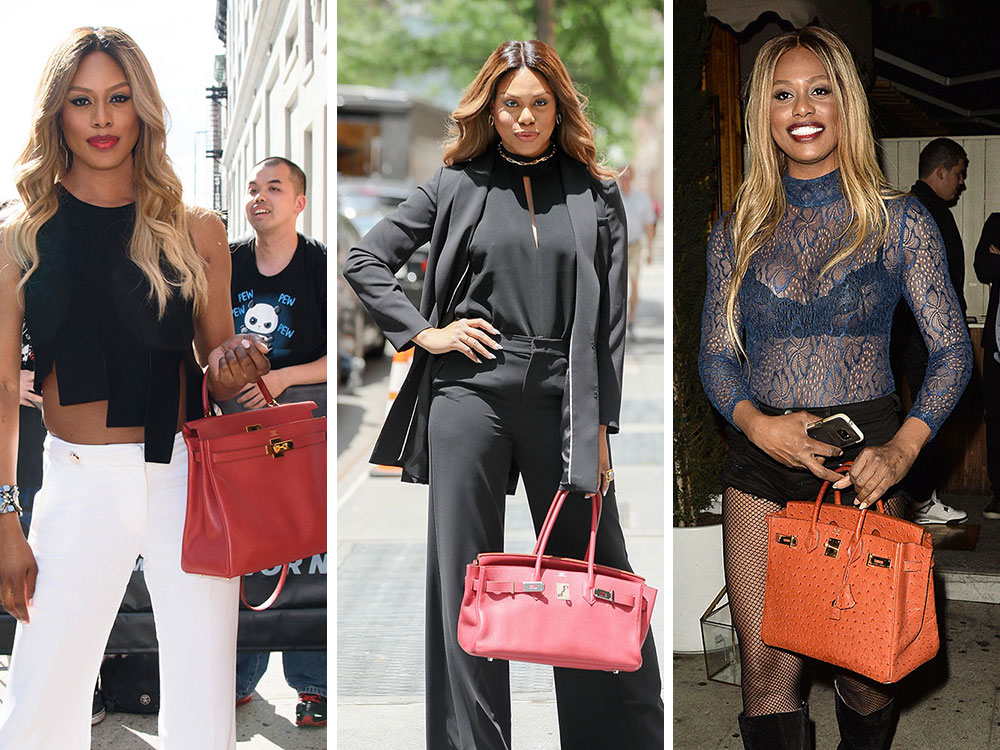 Just Can’t Get Enough: Laverne Cox Loves Her Hermès Bags - PurseBlog