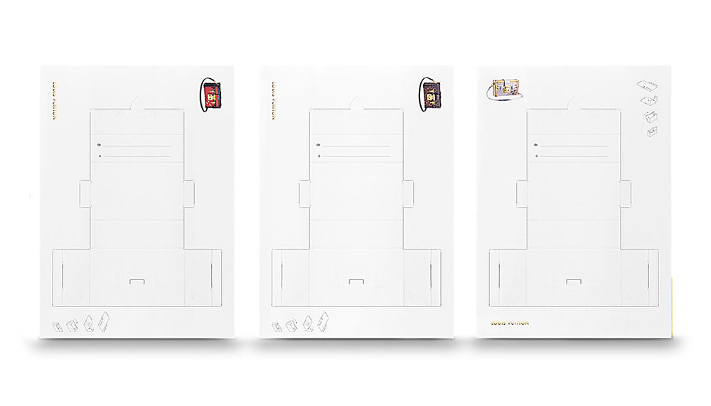 You Can Now Send Greetings with Cards Shaped Like Louis Vuitton