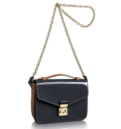 navy pochette