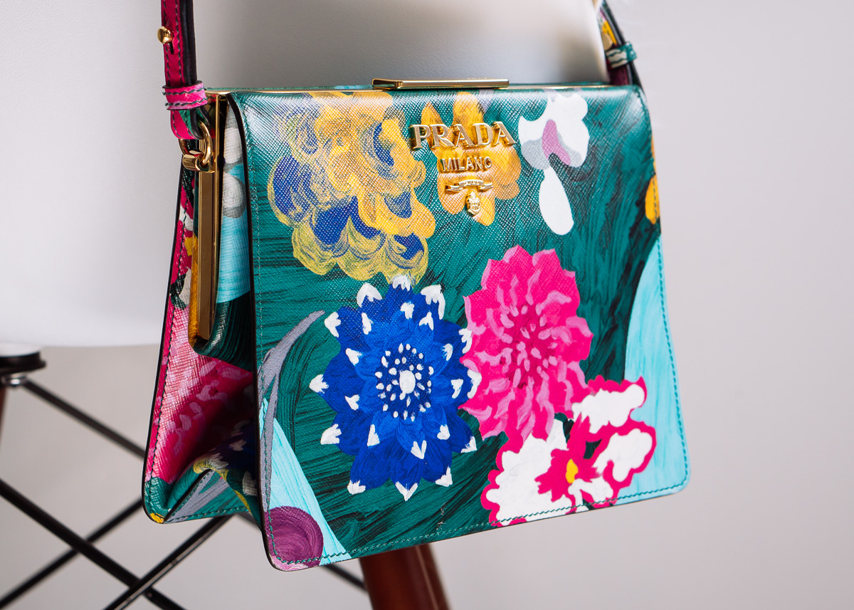 Falling for Floral With The Prada Frame Bag - PurseBlog