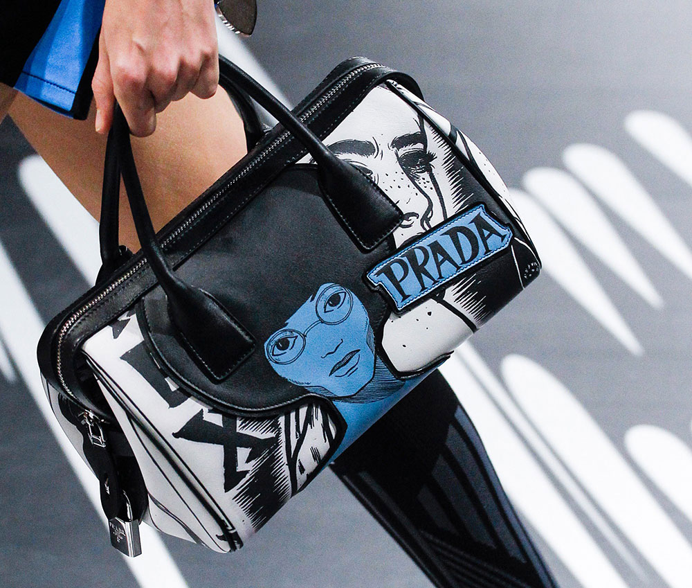 The Hadids Present a Unified Front with New Spring 2018 Bags from Prada -  PurseBlog