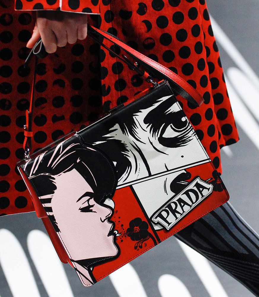 The Hadids Present a Unified Front with New Spring 2018 Bags from Prada -  PurseBlog