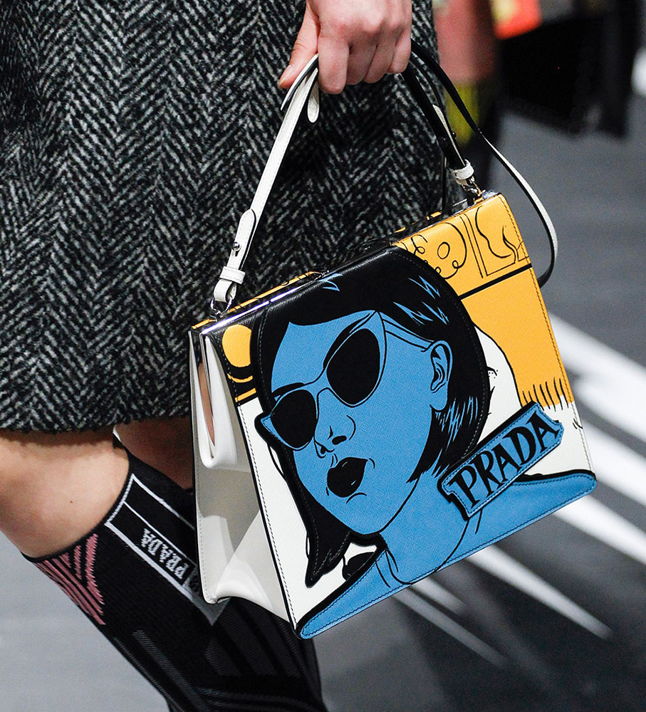 Prada's Spring 2018 Runway Bags Included Lots of Nylon and a Cast of ...