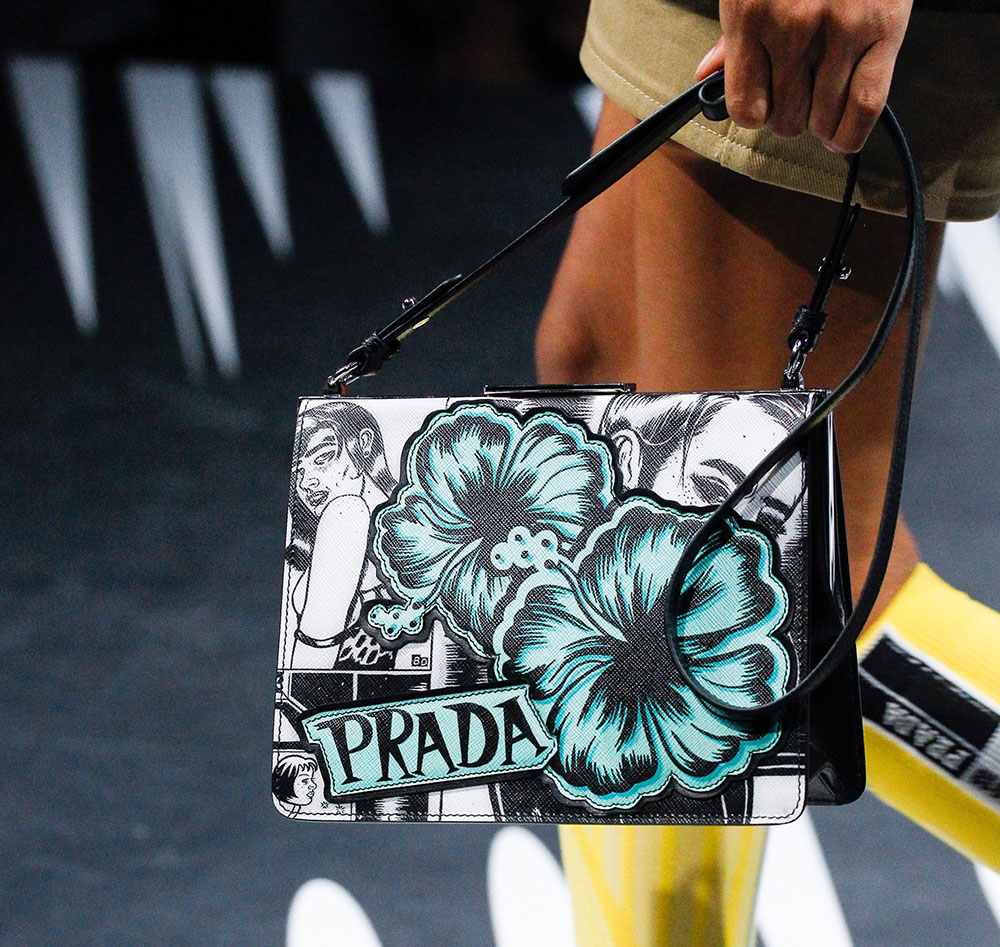 The Hadids Present a Unified Front with New Spring 2018 Bags from Prada -  PurseBlog