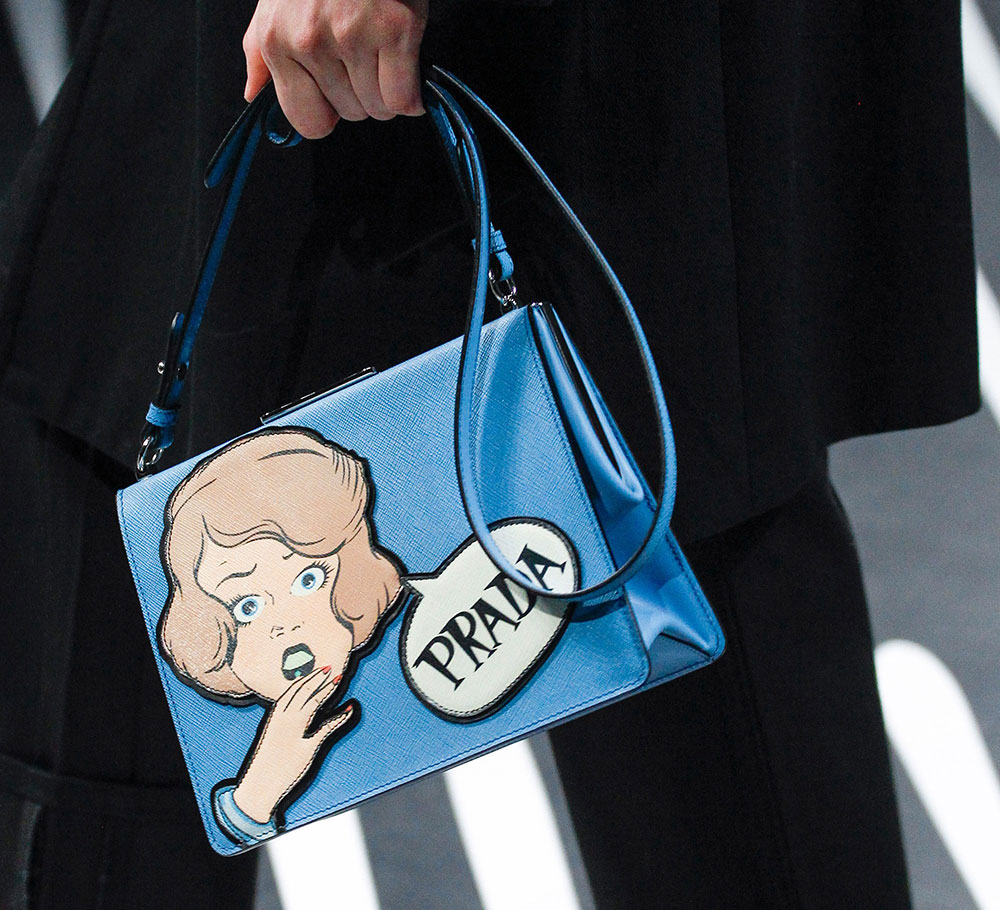 The Hadids Present a Unified Front with New Spring 2018 Bags from Prada -  PurseBlog