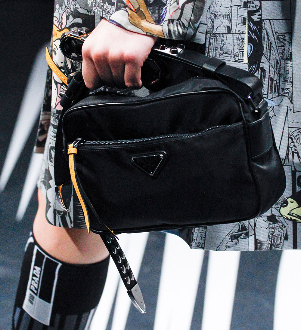 The Hadids Present a Unified Front with New Spring 2018 Bags from Prada -  PurseBlog