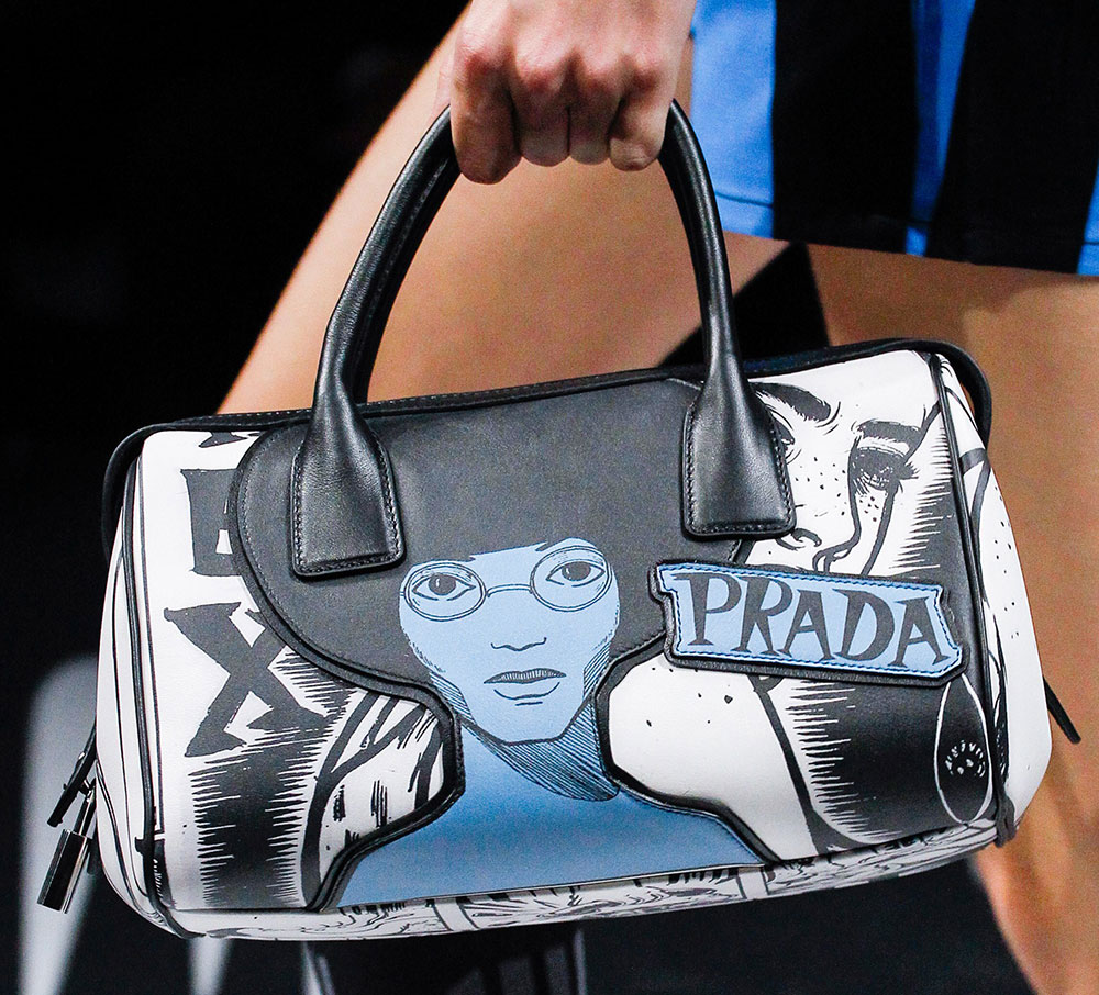 The Hadids Present a Unified Front with New Spring 2018 Bags from Prada -  PurseBlog