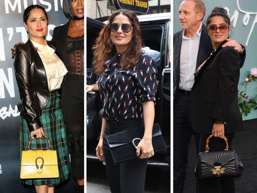 Gucci Handbags And Purses Page 3 Of 19 Purseblog Just Can T Get Enough Salma Hayek And Her Gucci Bags