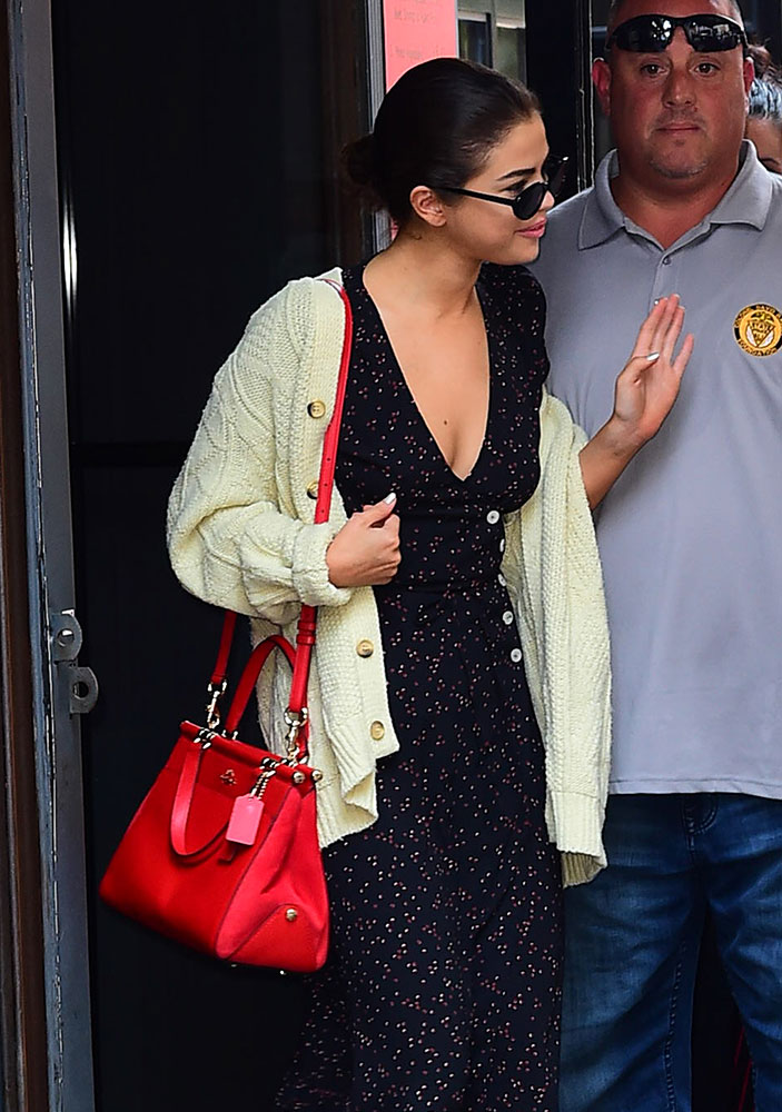 Selena Gomez carrying D&G Bag, UpscaleHype