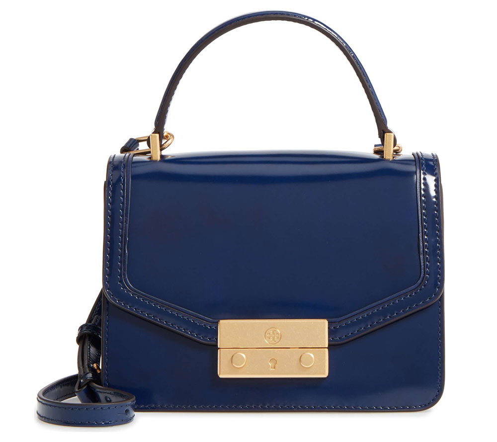 blue purse