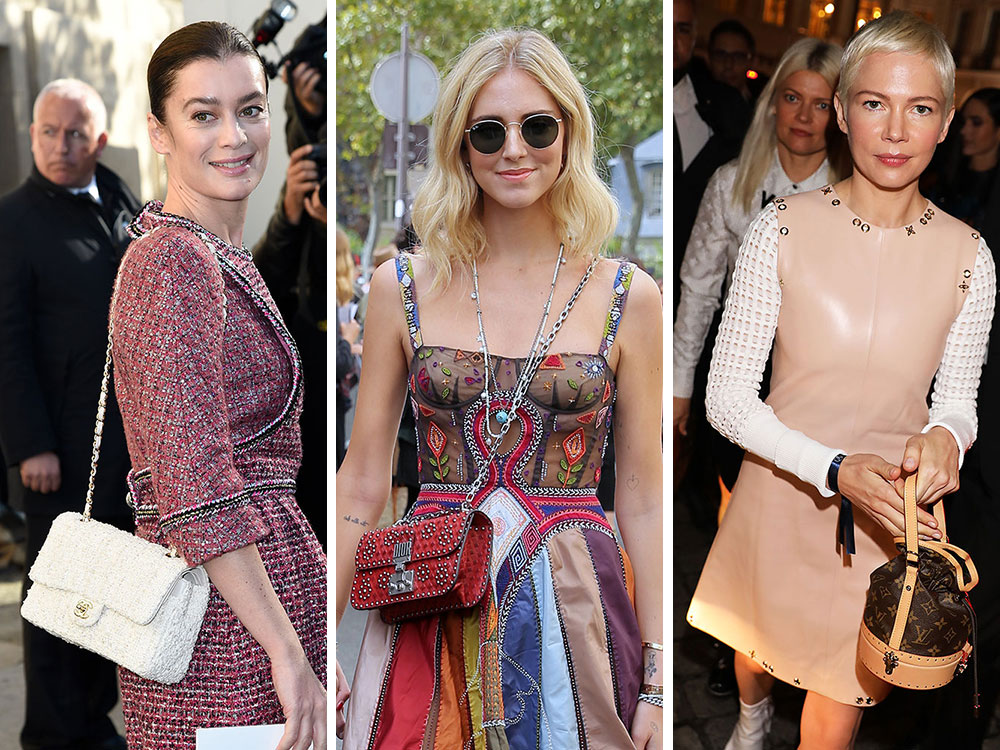 The Many Bags of Paris Fashion Week Spring 2018's Celebrity Attendees -  PurseBlog